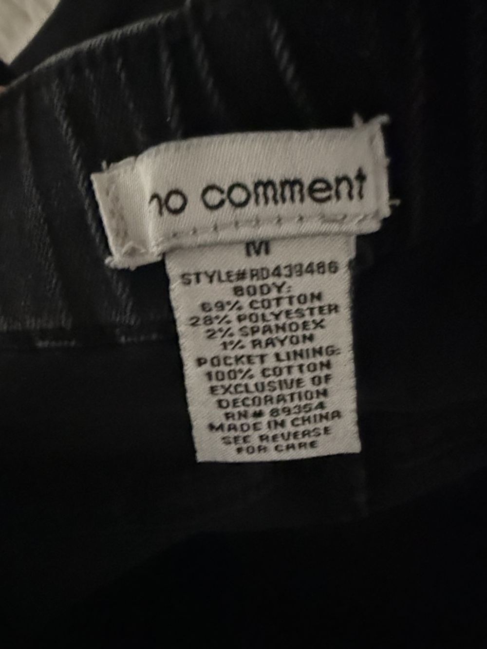 High-Rise Black Stud Detail Women's Jeans - Picture 7 of 7